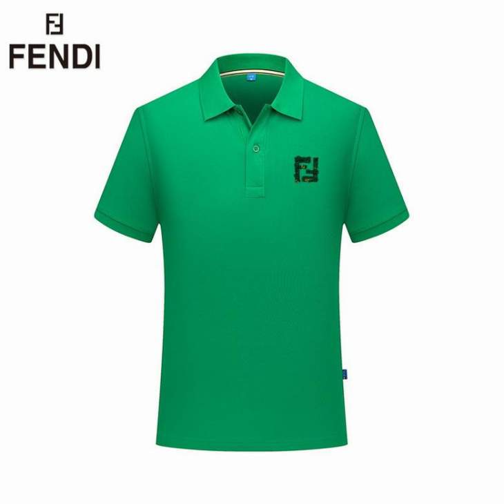 Picture of Fendi Polo Shirts Short _SKUFendiM-3XL25tn6228154